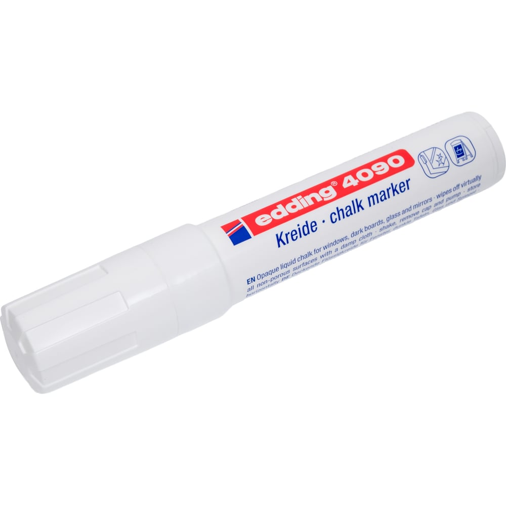 Изображение товара Маркер для окон Edding 4090/49 BL белый декоративный блистер 1183384