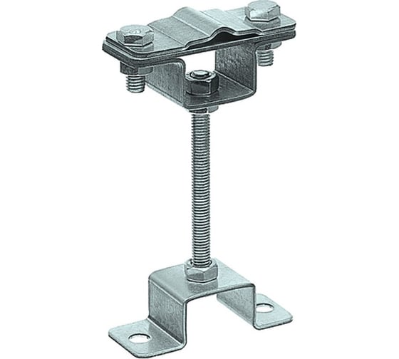 Изображение товара Держатель полоса/пруток EZETEK опорный, оцинкованный, упаковка 5шт 90030/5