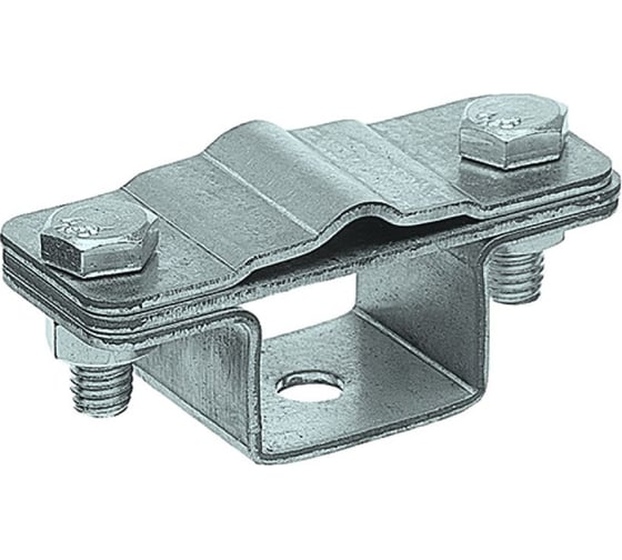 Изображение товара Держатель полоса/пруток EZETEK оцинкованный, упаковка 5шт 90027/5