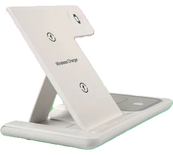 Изображение товара Беспроводное быстрое зарядное устройство Perfeo белый 30018533