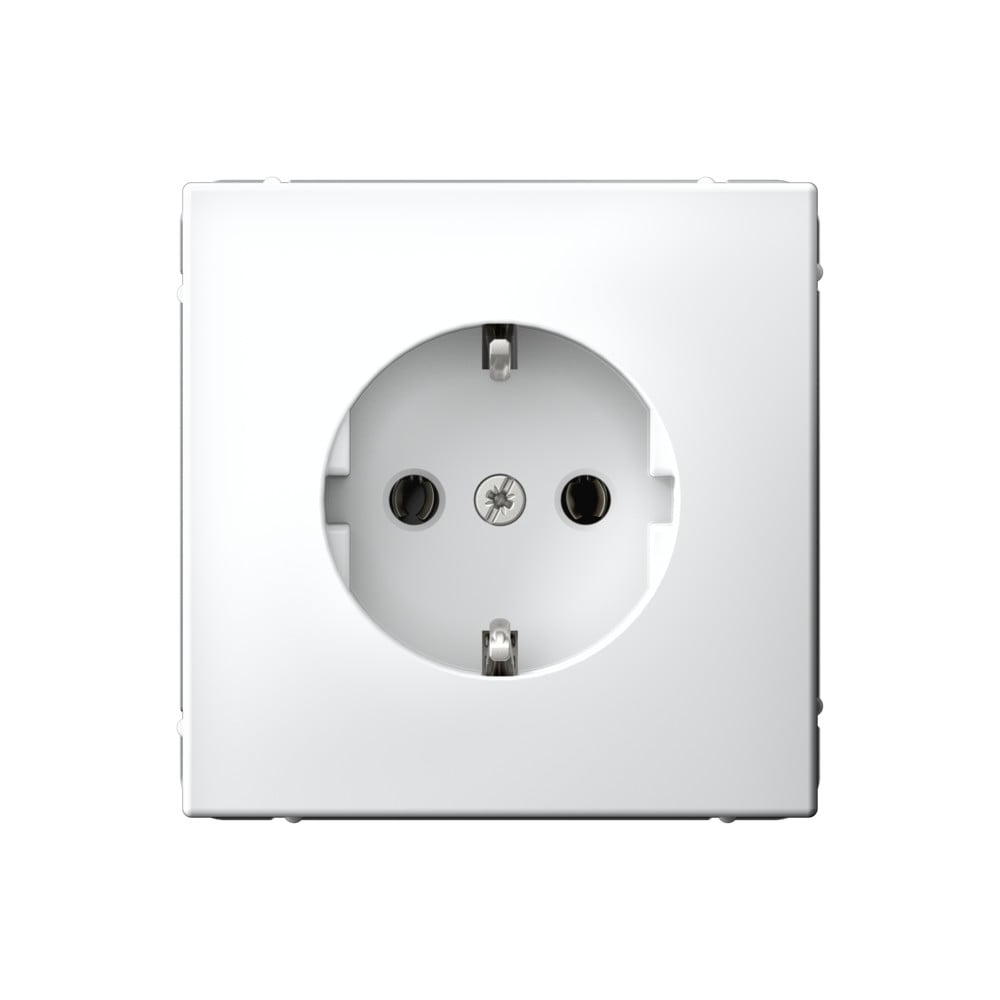 Изображение товара Розетка Systeme Electric ArtGallery Белый заземление 16А механизм GAL000143