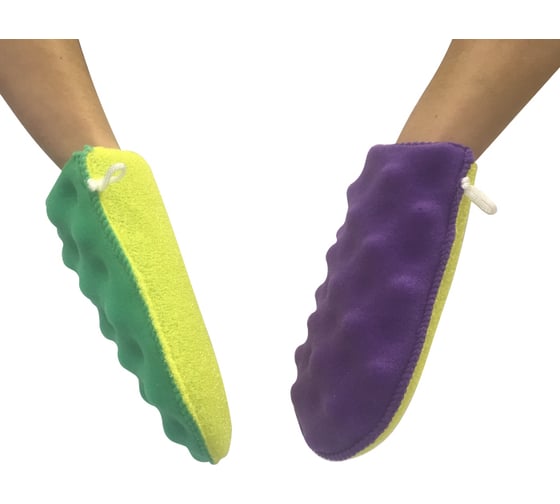 Изображение товара Губка для тела Умничка Рукавичка с массажным слоем MPU7020