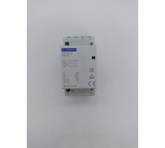 Изображение товара Модульный контактор ELCOMTECH MCON21B-20-22-230AC УТ-00026341