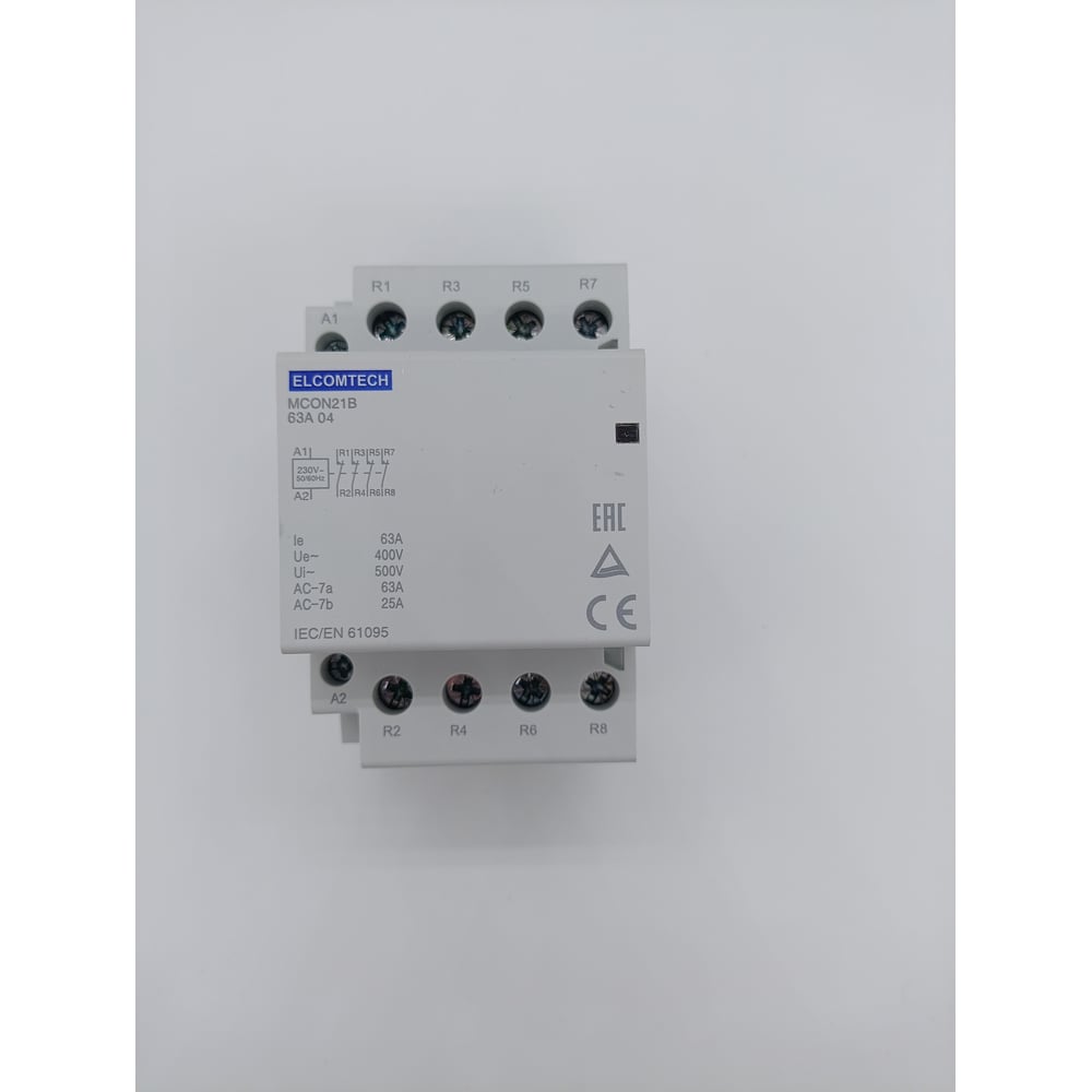 Изображение товара Контактор модульный ELCOMTECH MCON21B-63-04-230AC УТ-00026363