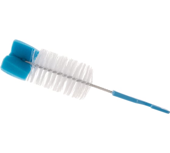 Изображение товара Бутылочный ерш Умничка с губкой M-25