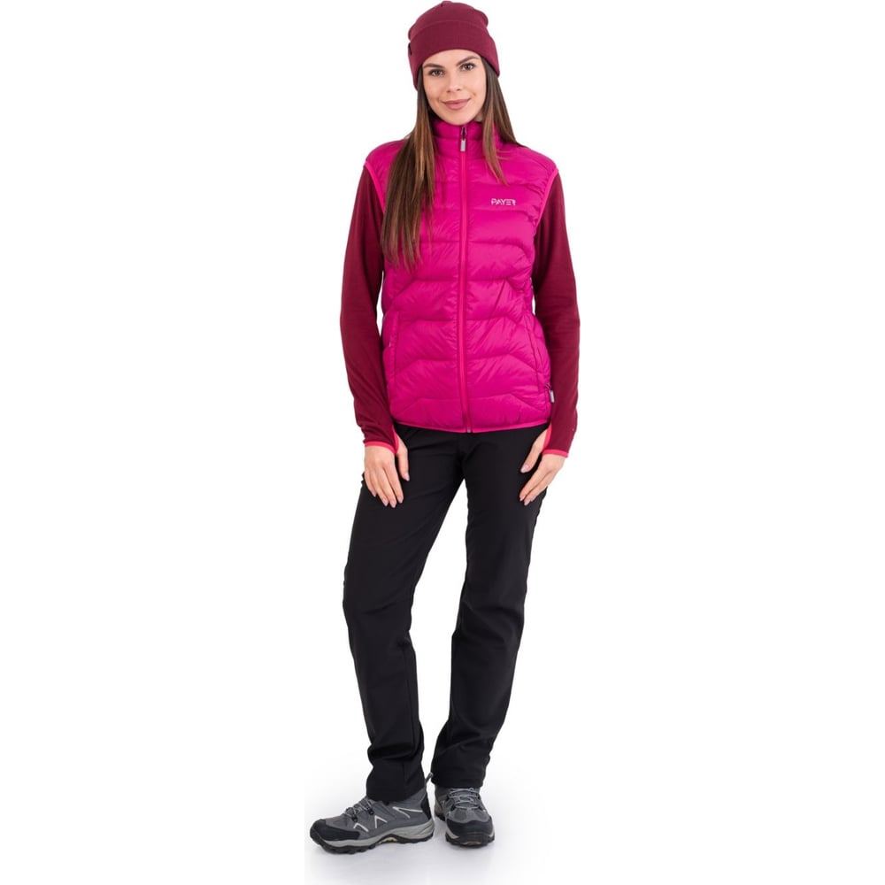 Изображение товара Жилет PAYER Лайт из нейлона для женщин фуксия размер 40-42 демисезонный