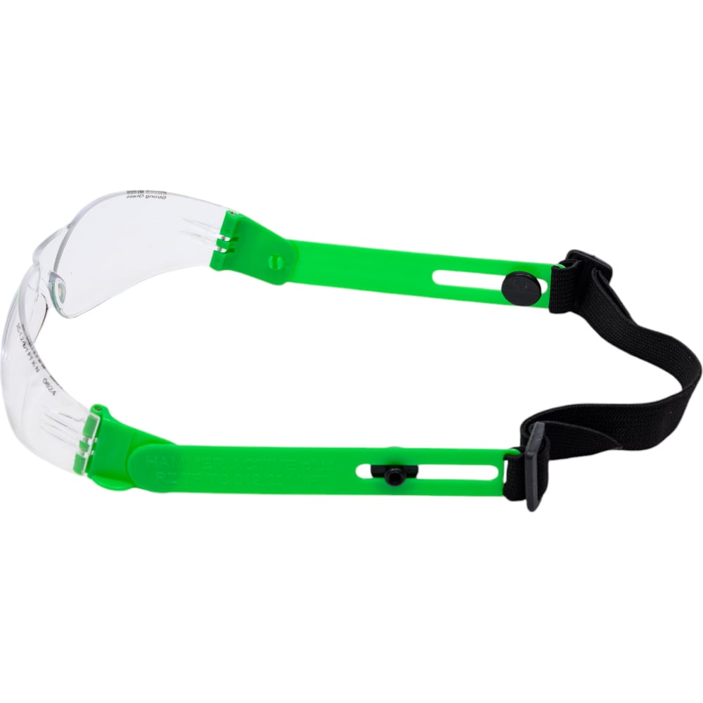 Изображение товара Защитные очки встраиваемые в каску РОСОМЗ О15 HAMMER ACTIVE plus прозрачные