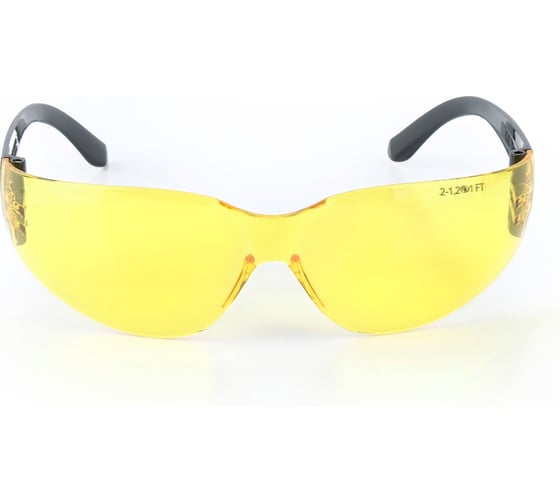 Изображение товара Очки открытые РОСОМЗ RZ-15 START желтые, с литым носоупором 11545
