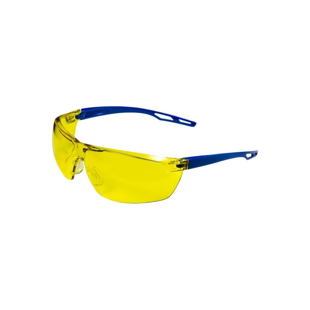 Изображение товара Очки защитные открытые о28 Победит CONTRAST StrongGlass желтые