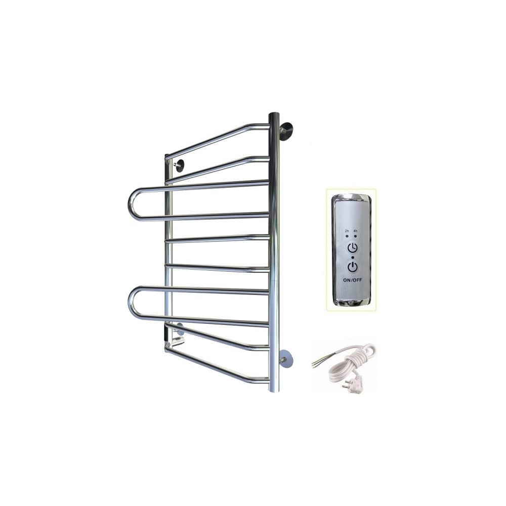 Изображение товара Электрический полотенцесушитель Тругор сп 18/8050 прав, 60 Вт, нержавеющая сталь, хром