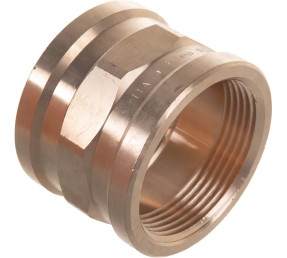 Изображение товара Муфта Viega ВВ, 1 1/2", бронза RX, равнопроходная 267766