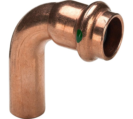 Изображение товара Угол Viega HB 90 Profipress, c SC-Contur, 28 мм, медь 291686