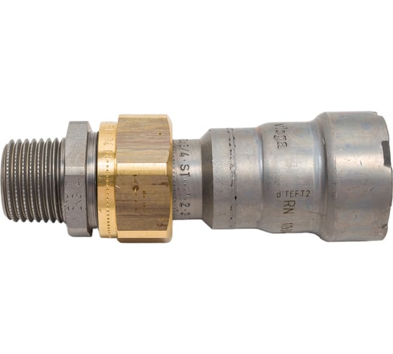 Изображение товара Соединительный элемент резьбовой Viega Megapress с SC-Contur DN15 R1/2" 718923