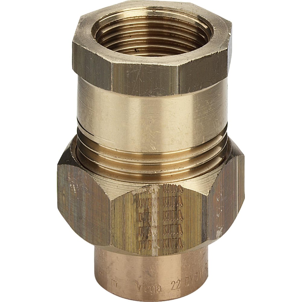 Изображение товара Разъемное соединение Viega бронза-латунь с переходом на резьбу DN 18х1/2"