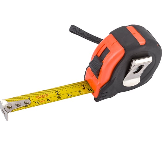 Изображение товара Рулетка с фиксатором прорезиненный корпус Park 3мx16мм TM27-3016 353027