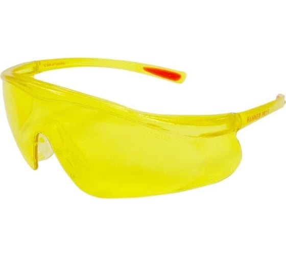 Изображение товара Очки открытые РОСОМЗ О55 HAMMER PROFI super желтые 15536