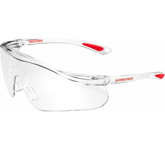 Изображение товара Очки открытые РОСОМЗ О55 HAMMER PROFI StrongGlass бесцветные 15537