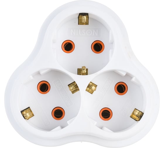 Изображение товара Тройник NILSON белый 40130101