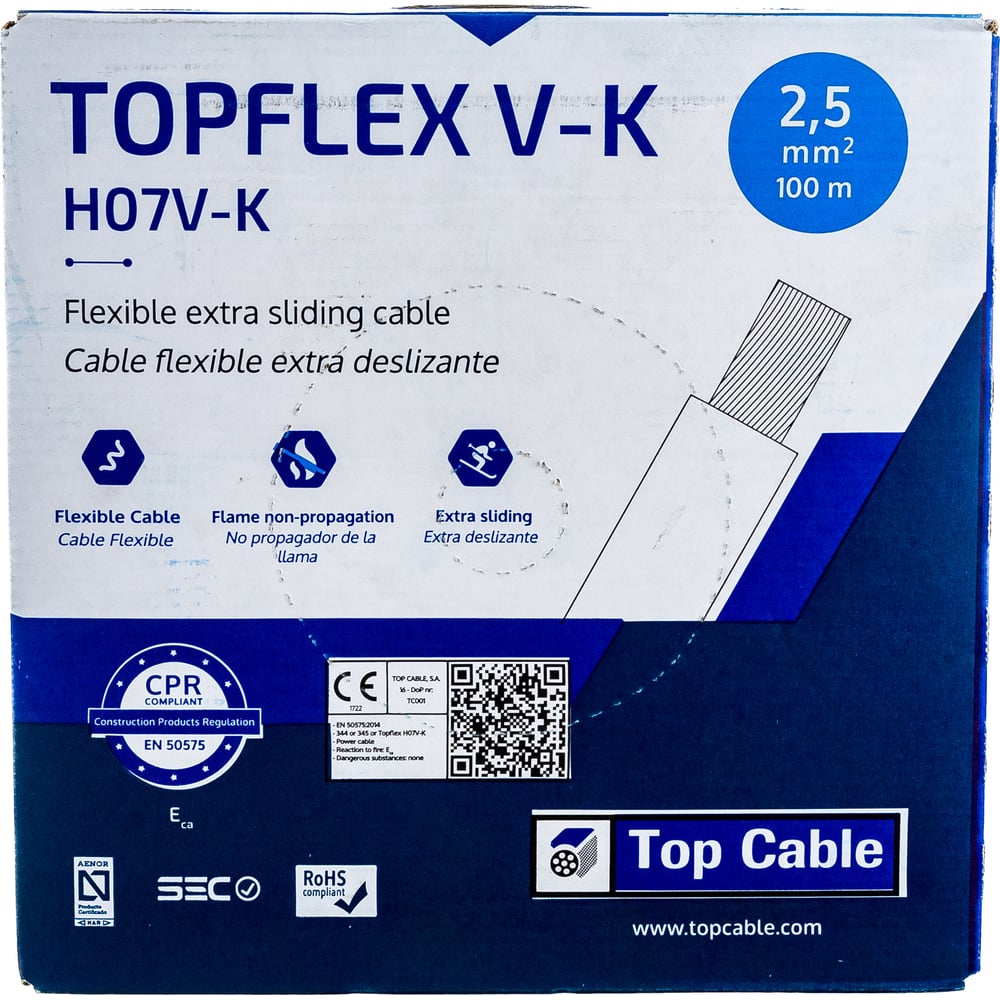 фото Монтажный гибкий провод top cable