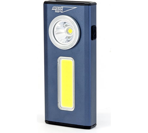 Изображение товара Фонарь ЯРКИЙ ЛУЧ XS -510 Scout COB 500лм 3 режима, клипса/магнит, Li-Pol 1500mAh 4606400106241