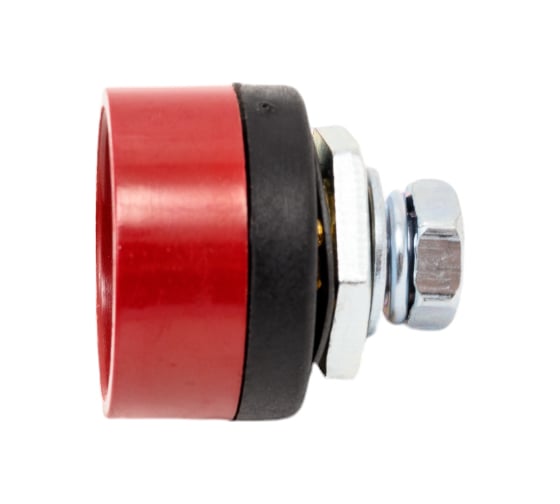 Изображение товара Панельная розетка 10-25 мм, 1 шт, "класс В", цвет красный энаргит П10-25-1-B-R