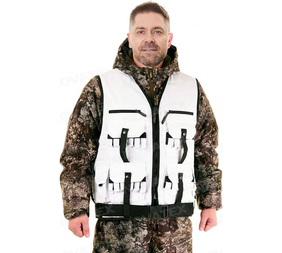 Изображение товара Жилет Payer Хантер хлопок, белый, размер 52-56 4610097097072