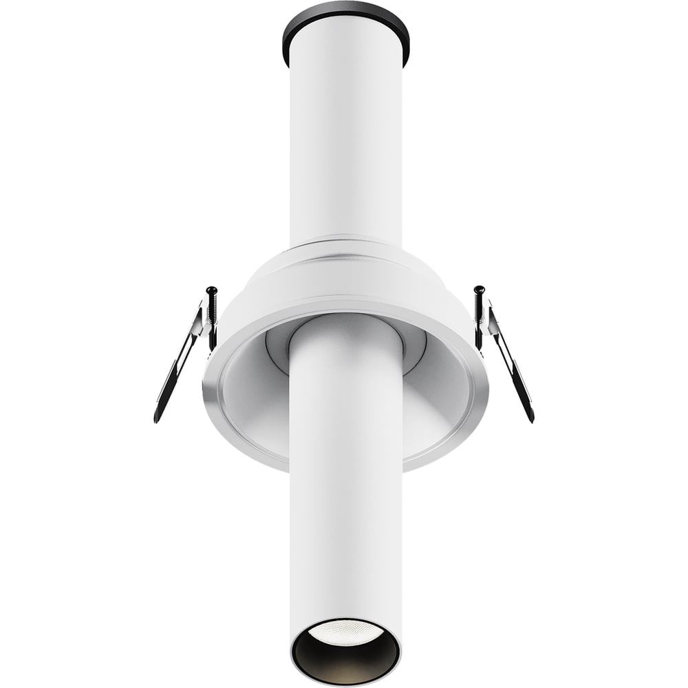 Изображение товара Встраиваемый светильник MAYTONI Focus T LED 7W алюминий белый современный для натяжных потолков