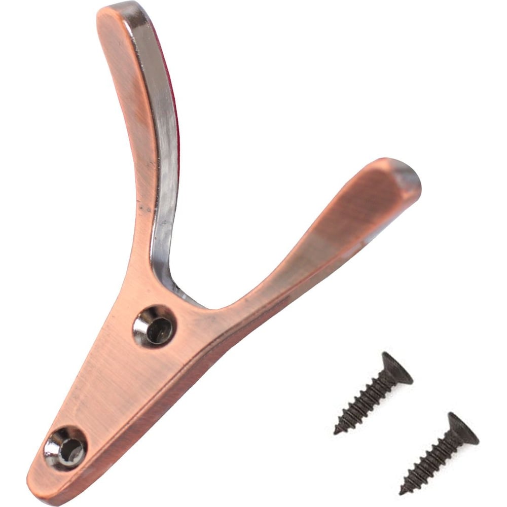 Изображение товара Крючок-вешалка Стандарт 206 AC старая медь для дома и офиса