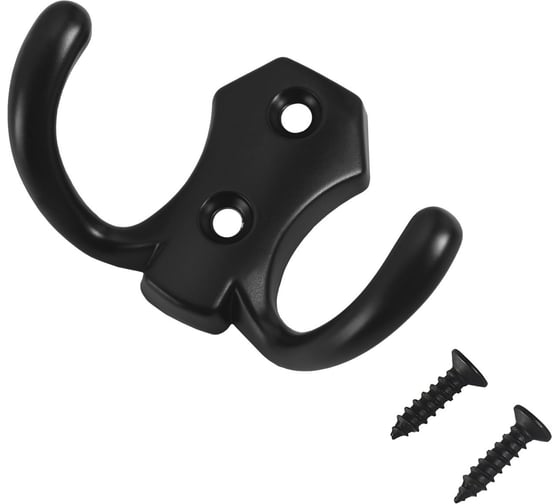 Изображение товара Крючок-вешалка Стандарт 306 B BL матовый черный, европакет 15836