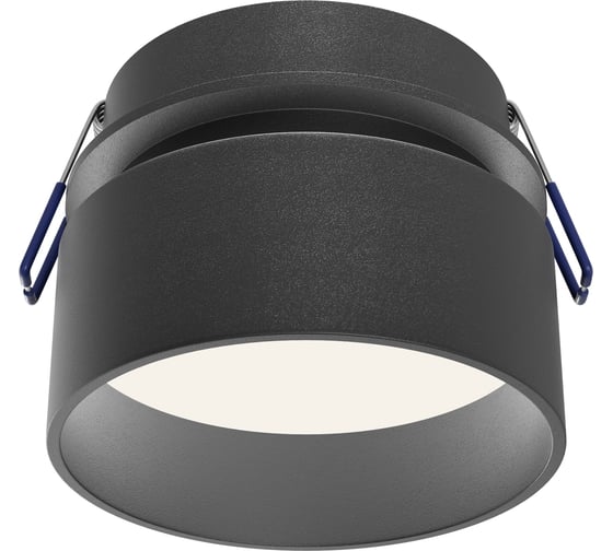 Изображение товара Встраиваемый светильник MAYTONI Amary 1хGU10x10W Алюминий Черный DL062-GU10-B