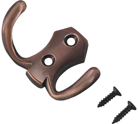 Изображение товара Крючок-вешалка Стандарт 306 B AC старая медь, европакет 15835