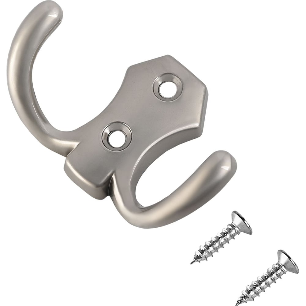Изображение товара Крючок-вешалка Стандарт 306 B SN матовый никель саморезы