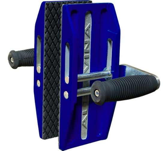 Изображение товара Зажим двуручный для переноски плит AUSAVINA Black 250 кг, 0-40 мм, комплект 2 шт 000.750.8532