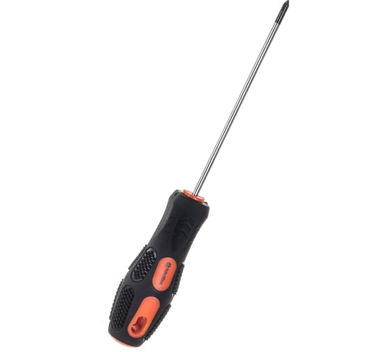 Изображение товара Крестообразная отвертка Park PH0 x100мм двухкомпонентная рукоятка OTV001DK 356001