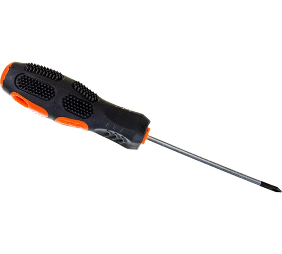 Изображение товара Крестообразная отвертка Park PH0 х75мм двухкомпонентная рукоятка OTV014DK 356014