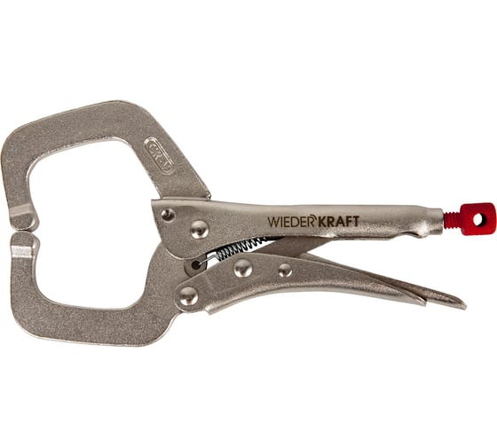Изображение товара Зажимные  клещи WIEDERKRAFT регулируемые с закругленными губками WDK-65052