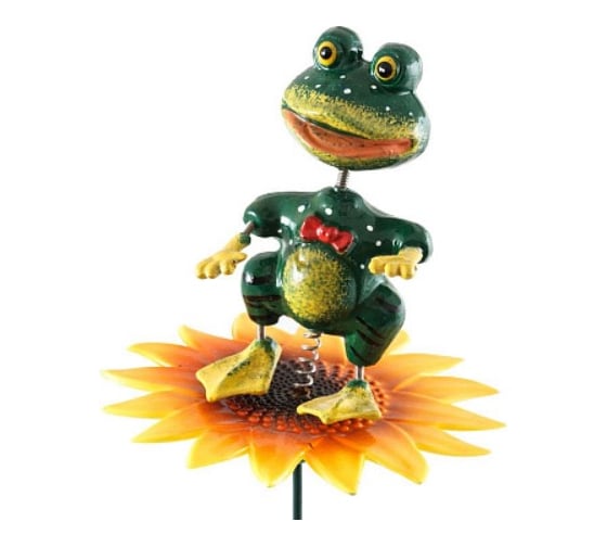 Изображение товара Садовый штекер Park Лягушка на цветке GS-AR3057-5 002063