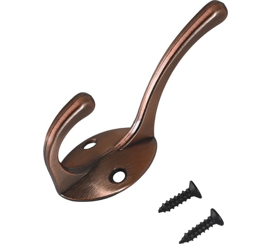 Изображение товара Крючок-вешалка Стандарт 603 AC старая медь, европакет 15828