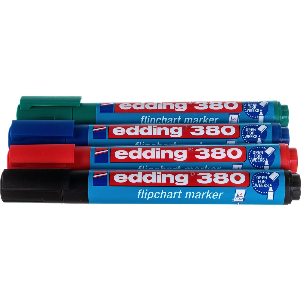 Набор флипчарт-маркеров EDDING - E-380/4S
