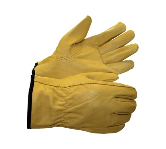 Изображение товара Кожаные желтые перчатки Дока ДРАЙВЕР RX 5003, 10 АВ б/п DK.3500.06386