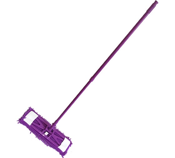 Изображение товара Швабра Умничка Флеттер эконом, фиолетовая KD-16F02