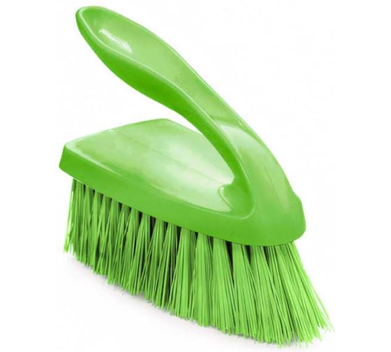 Изображение товара Щетка Умничка УТЮГ МАКСИ, с длинной щетиной, салатовая MPU5392