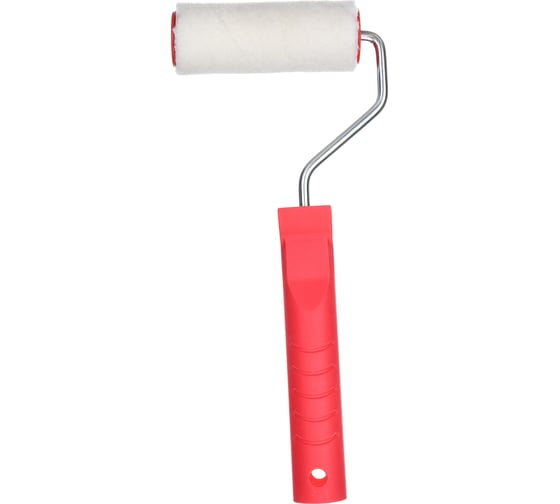 Изображение товара Малярный миди-валик VIRTUS Велюр в сборе 100 мм, ворс - 4 мм, 6 мм 002324100