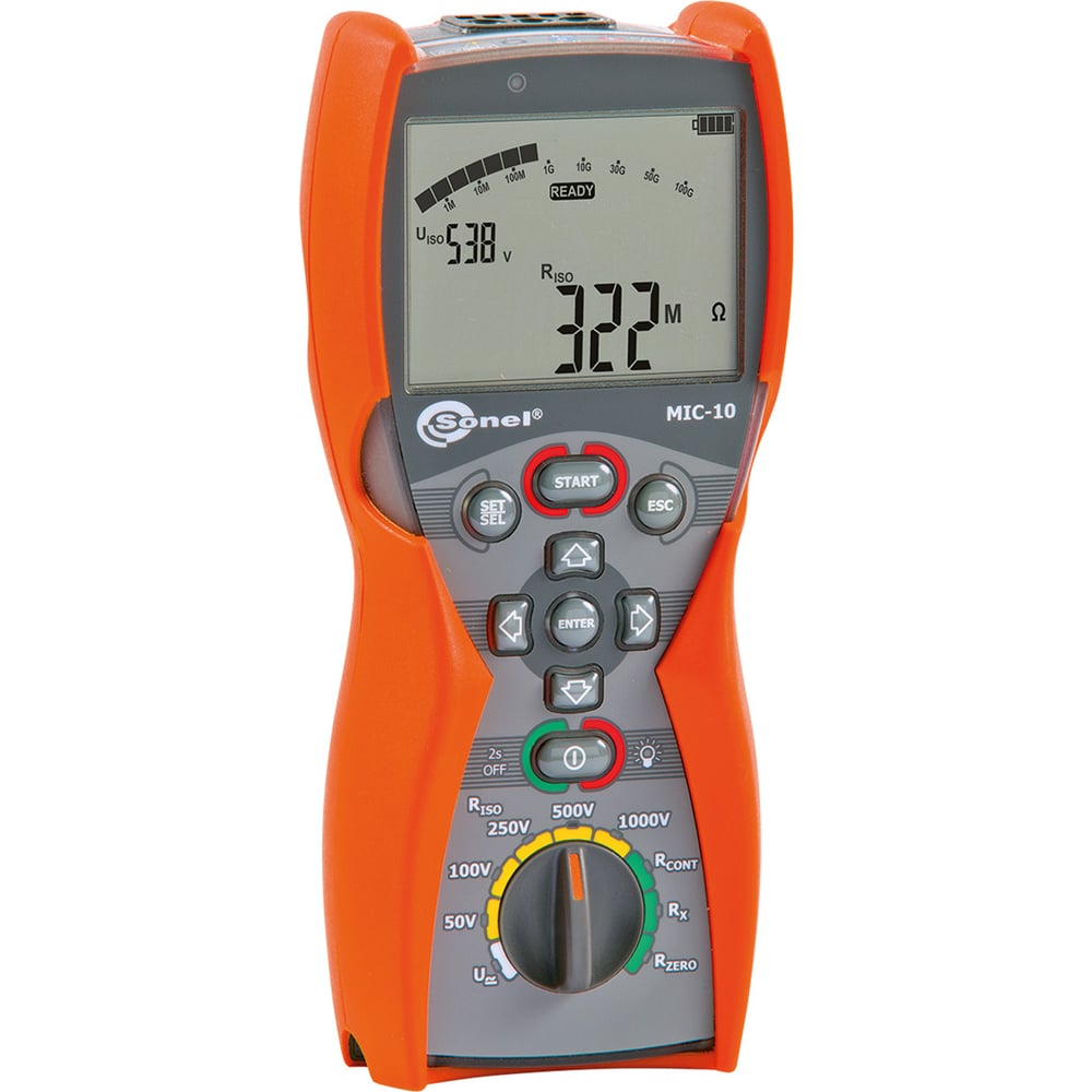 Измеритель параметров электроизоляции SONEL MIC-10 WMGBMIC10