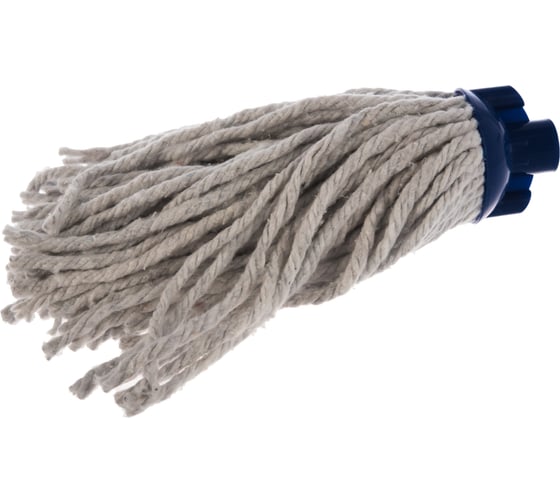 Изображение товара Насадка для мытья пола Мамонтенок Чистолюб хлопок, 180г, длина веревки 24см G-180