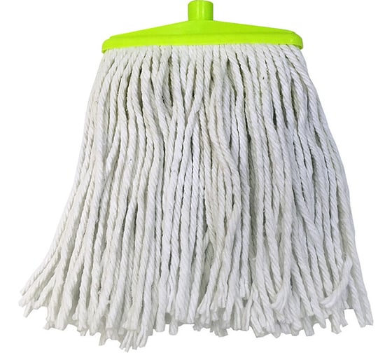 Изображение товара Насадка для мытья пола Умничка х/б, 300г, длина веревки 26см G-300