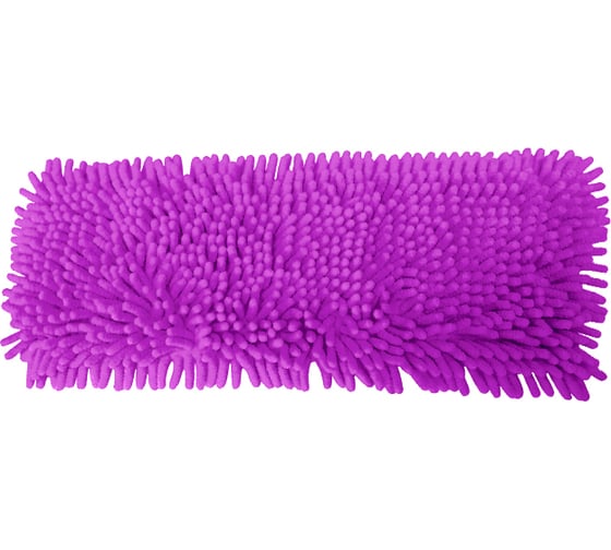 Изображение товара Насадка Умничка Флеттер микрофибра-лапша, с эластичными карманами, фиолетовая KD-R10