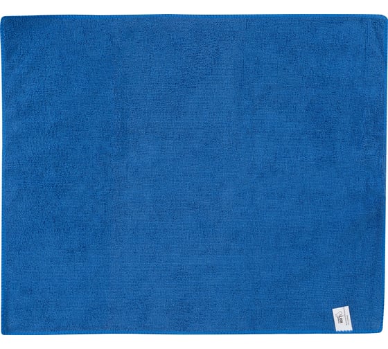 Изображение товара Тряпка для пола из микрофибры Рыжий кот M-02F синяя, 40х50 см 310205