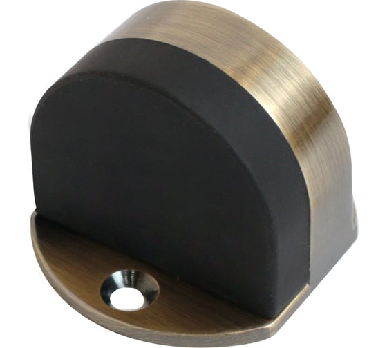 Изображение товара Ограничитель дверной Стандартй 611+3М AB старая бронза, скотч, европакет 15814