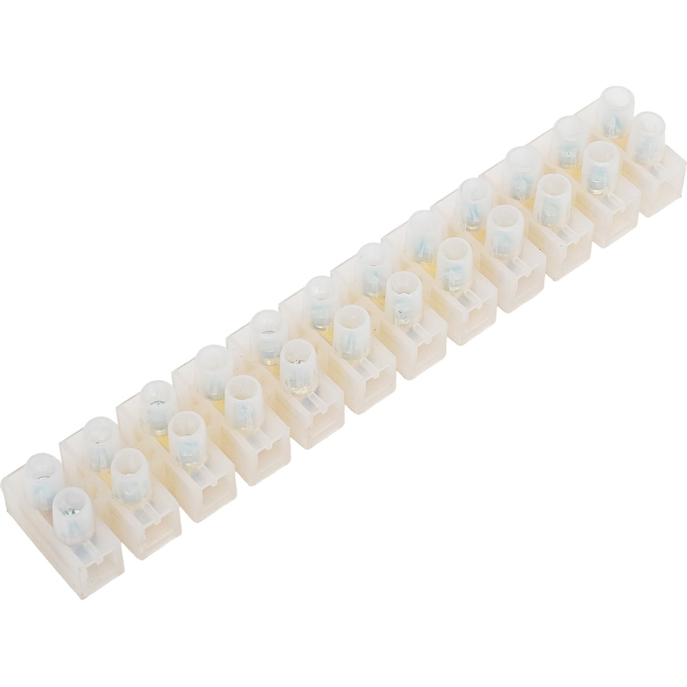 Изображение товара Винтовой зажим GZV-15-12-W 15А 12 пар полиэтилен белый